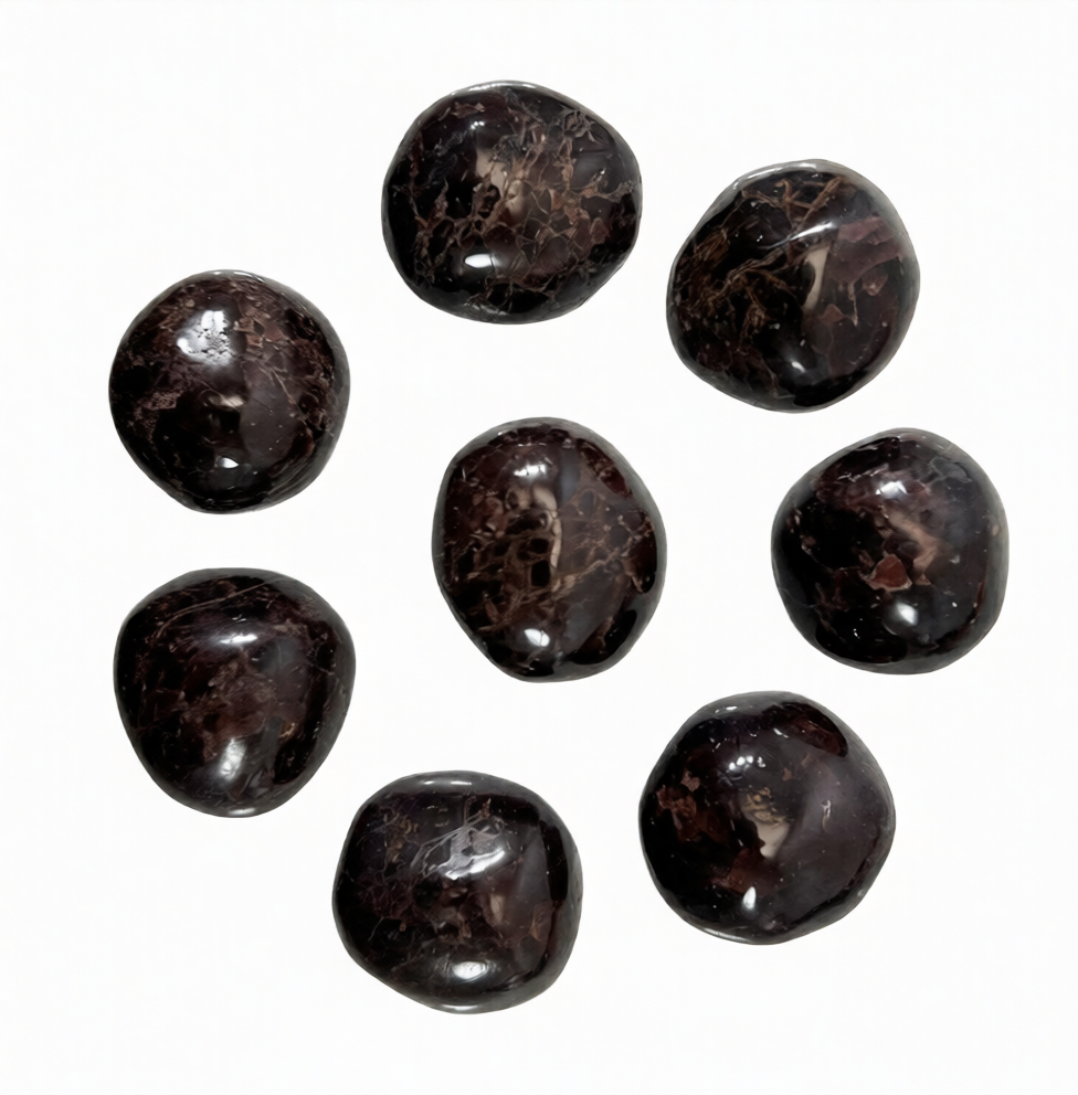 Garnet Tumbled Pebble 30-40mm - India