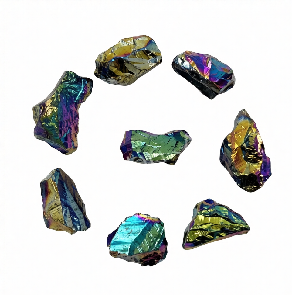 Titanium Rainbow Aura Amethyst Rough - Brazil