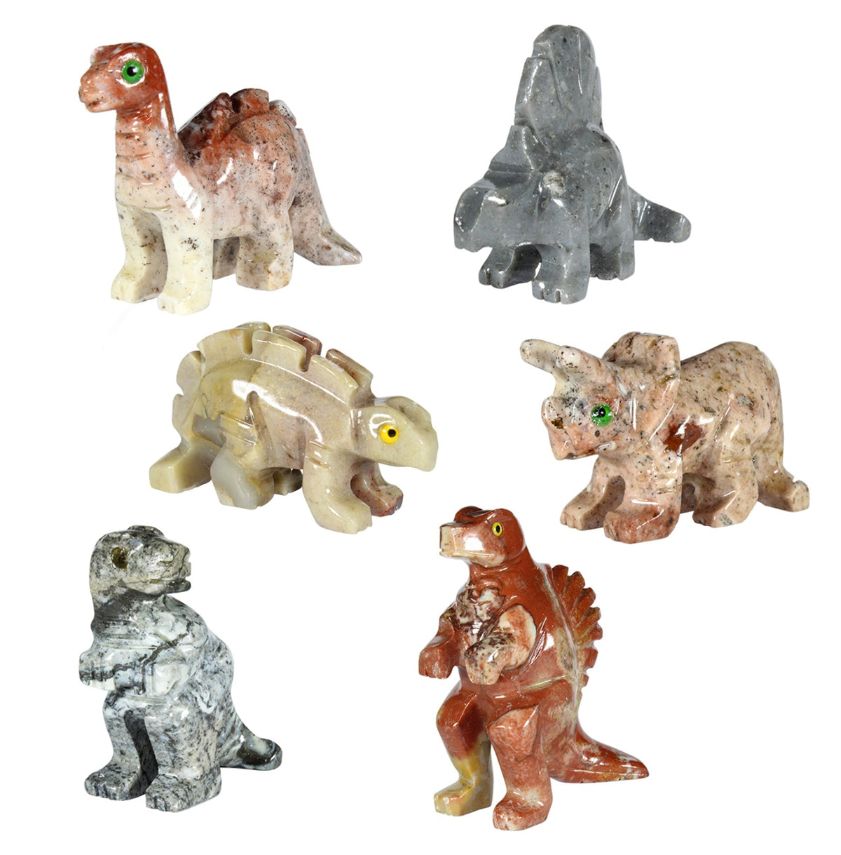 CARVING – DOLOMITE DINOSAURS COLLECTION 1.5"