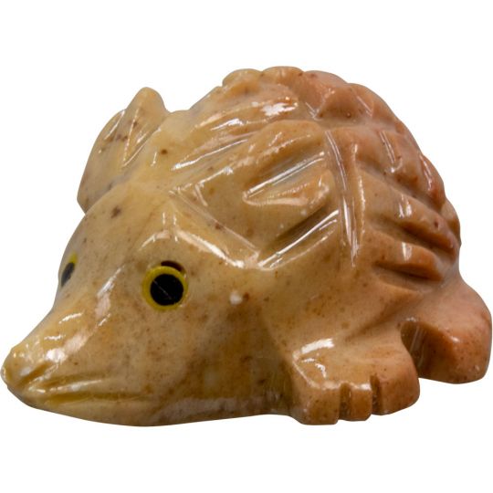Hedgehog Dolomite Spirit Animal 1.25-inch - Peru