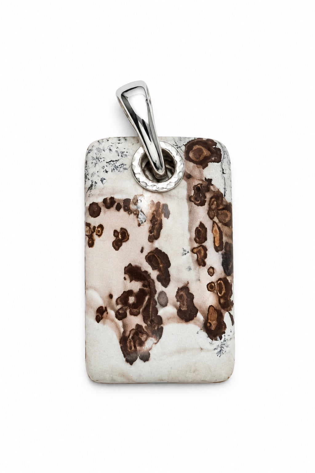 Picture Jasper Sterling Silver Pendant