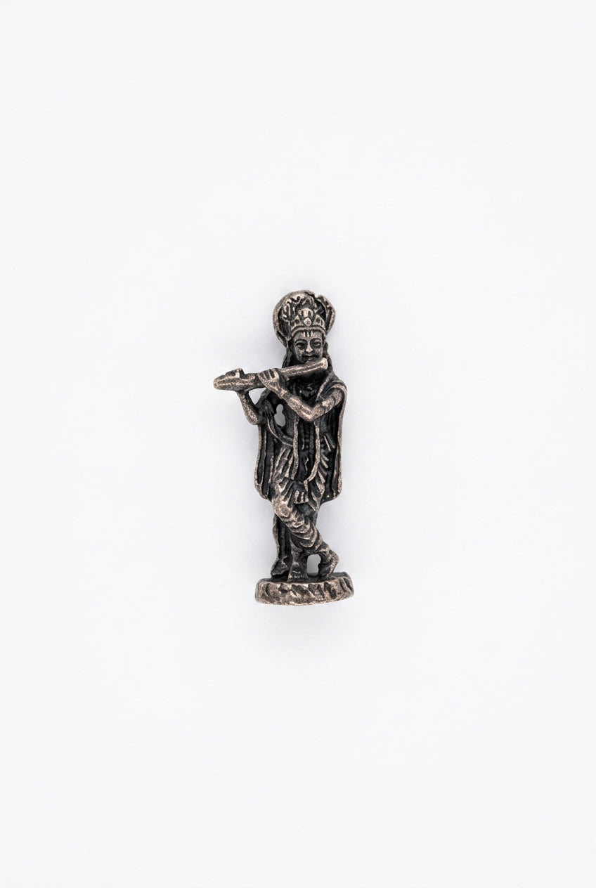 Krishna .925 Sterling Silver Pendant