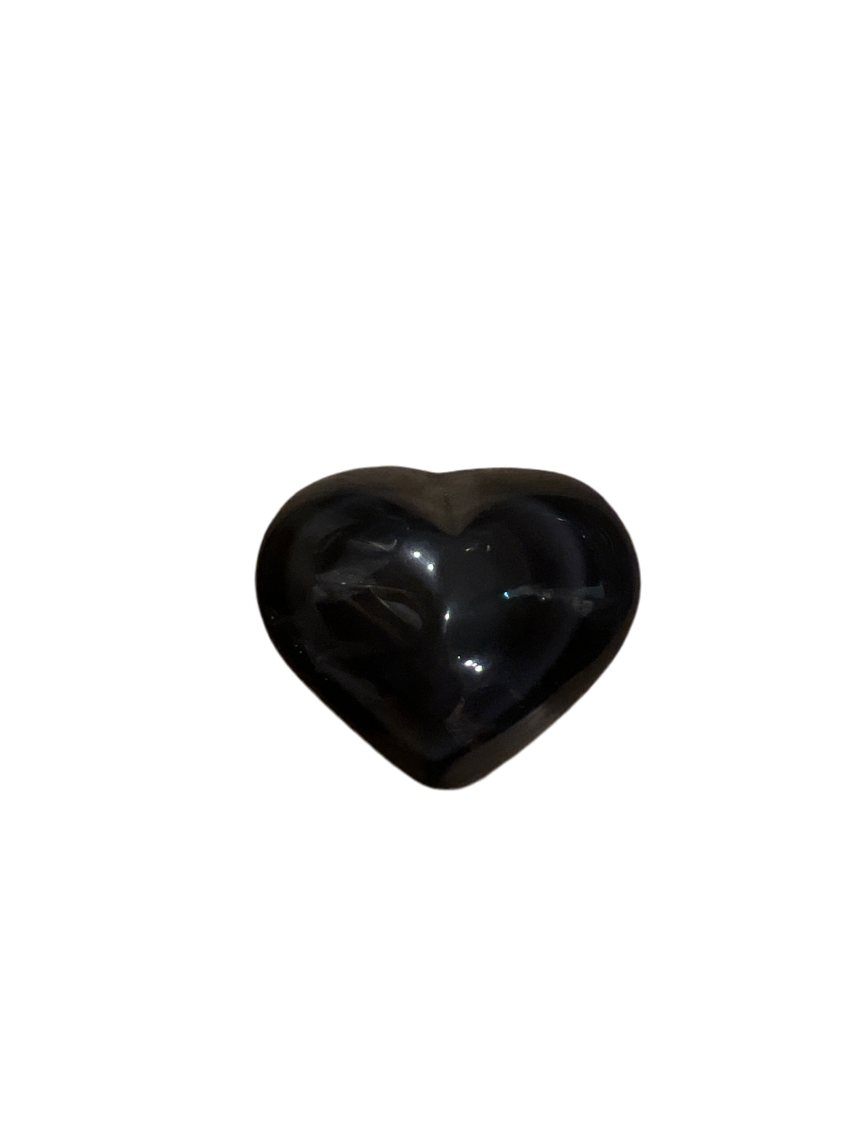 Rainbow Obsidian Crystal - Heart Shaped