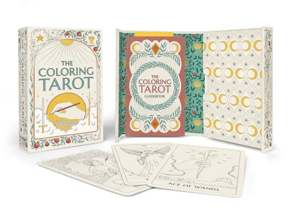 Coloring Tarot: A Deck and Guidebook to Color and Create By Sarah Lyons