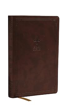 NRSV Catholic Edition Gift Bible, Brown Leathersoft (Comfort Print, Holy Bible, Complete Catholic Bible by Catholic Bible Press
