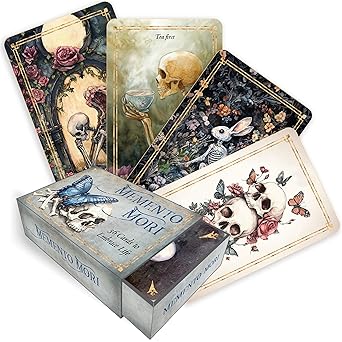 Memento Mori: 36 Cards to Embrace Life - by Red Wheel/Weiser - Mini Matchbox