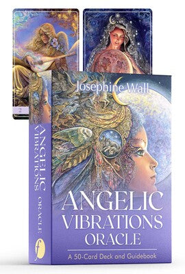 Angelic Vibrations Oracle: A 50-Card Deck and Guidebook By Josephine Wall