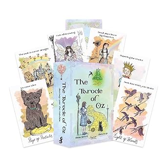 Tarocle™ of Oz: Journey Over the Rainbow (78 Full-Color Cards and 193-Page Full-Color Guidebook) by Emma Howard