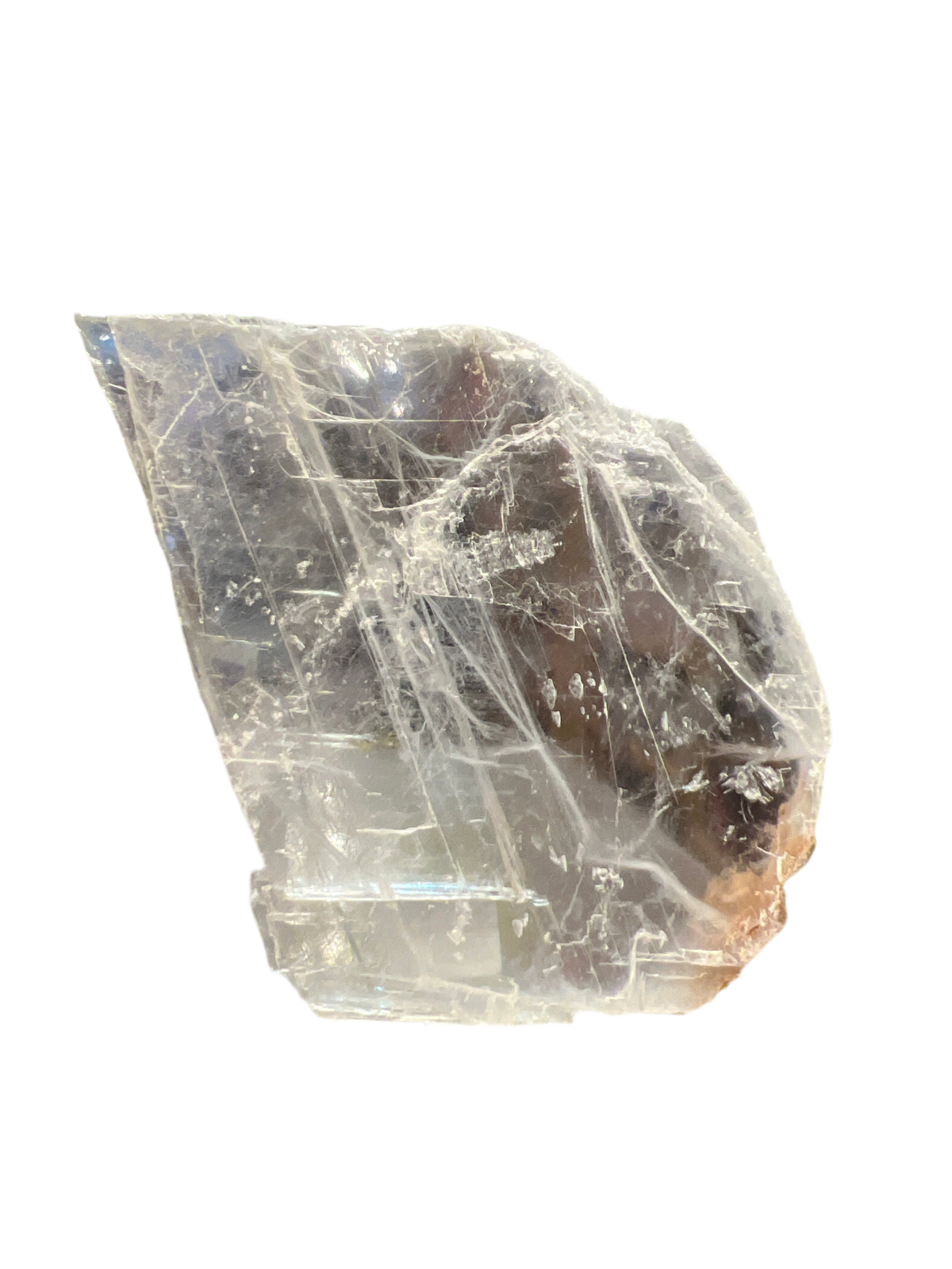 Natural Selenite Transparent Slice Crystal From Mexico