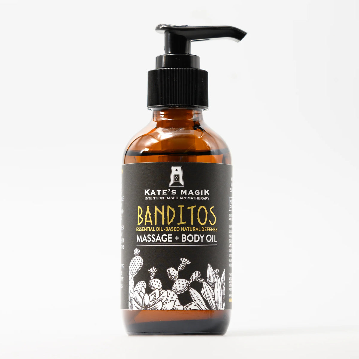 Banditos Natural Defense Massage + Body Oil 4oz
