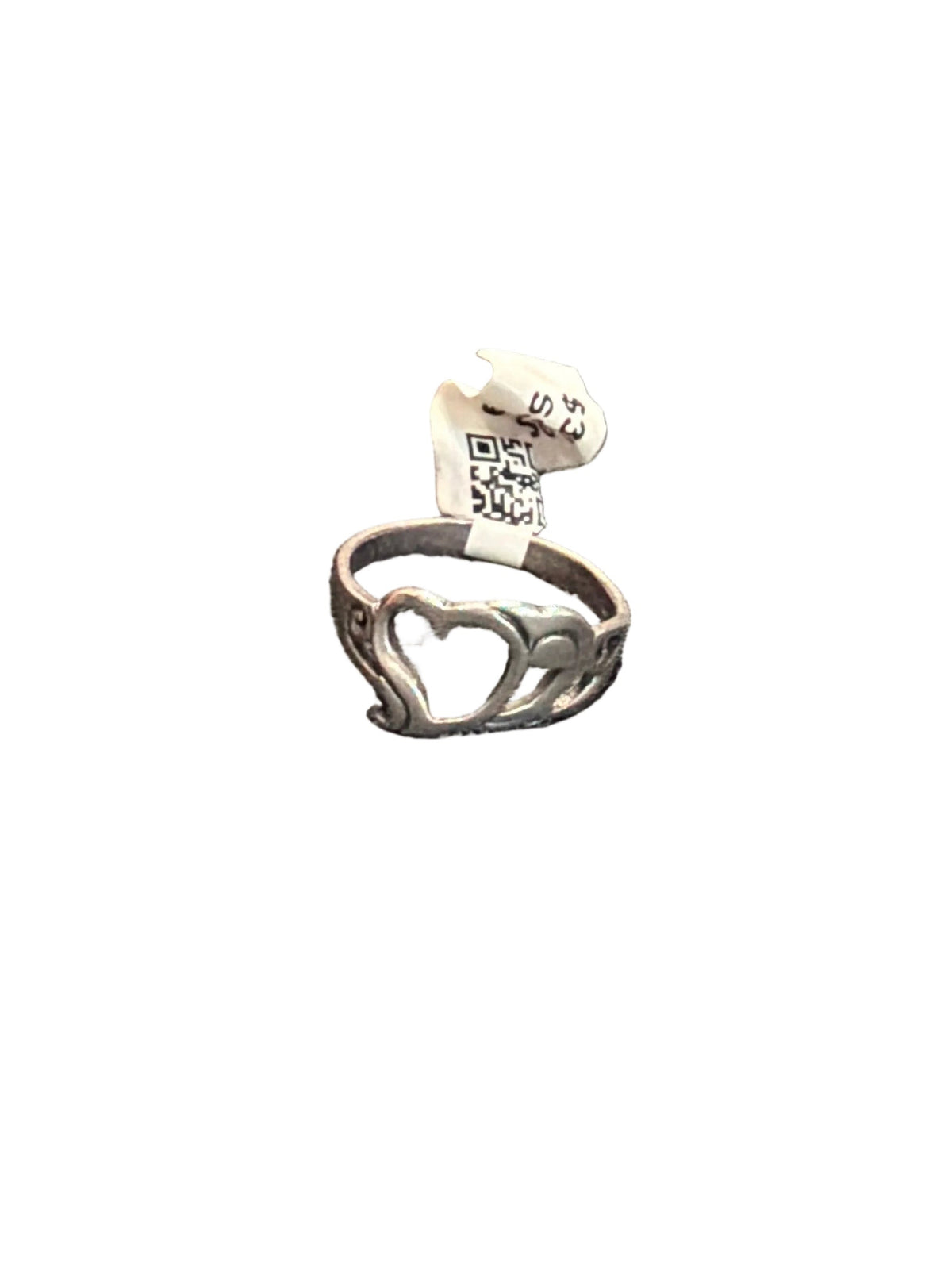 Heart .925 Silver Ring size 6.5