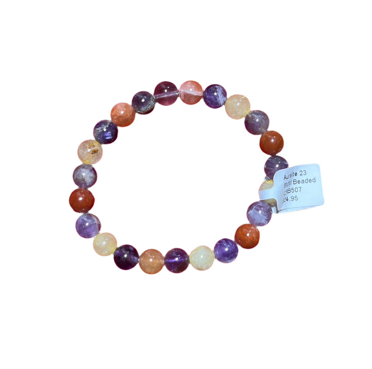 Auralite 23 8mm Beaded Bracelet