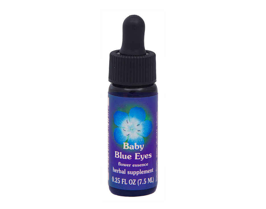 Biodynamic Baby Blue Eyes Flower Essence Herbal Supplement