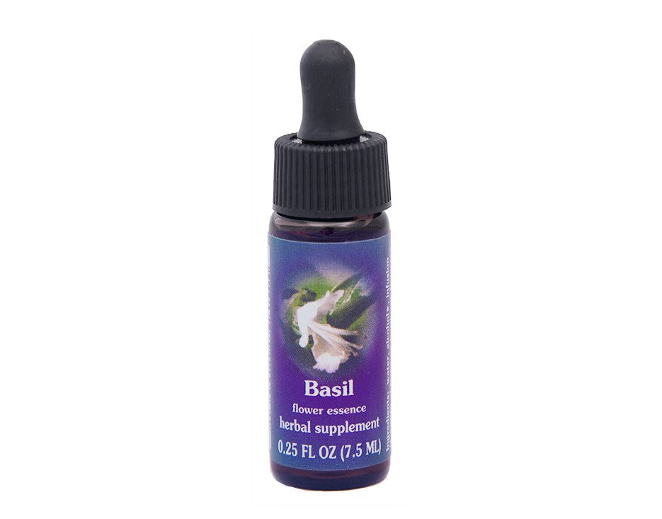 Biodynamic Basil Flower Essence Herbal Supplement