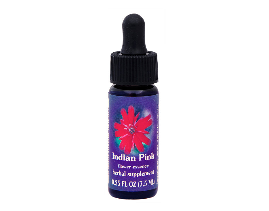 Biodynamic Indian Pink Flower Essence Herbal Supplement