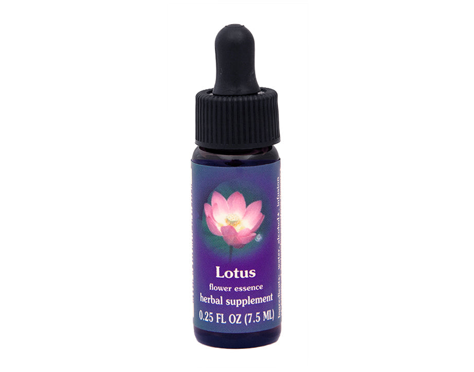 Biodynamic Lotus Flower Essence Herbal Supplement