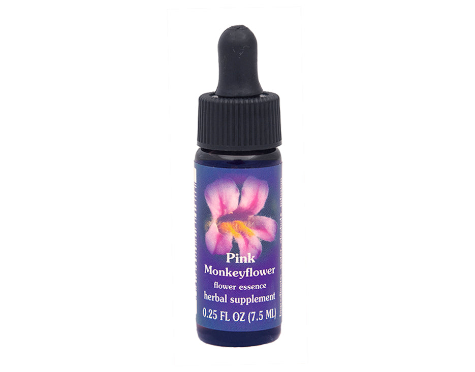 Biodynamic Pink Monkey Flower Essence Herbal Supplement