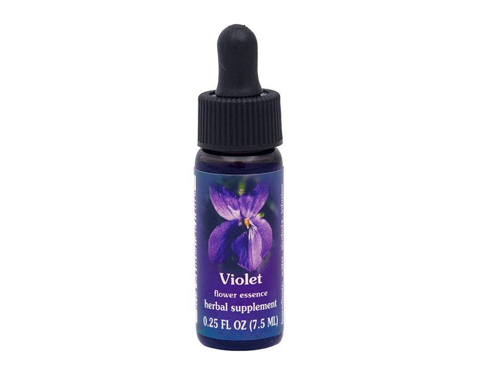 Biodynamic Violet Flower Essence Herbal Supplement
