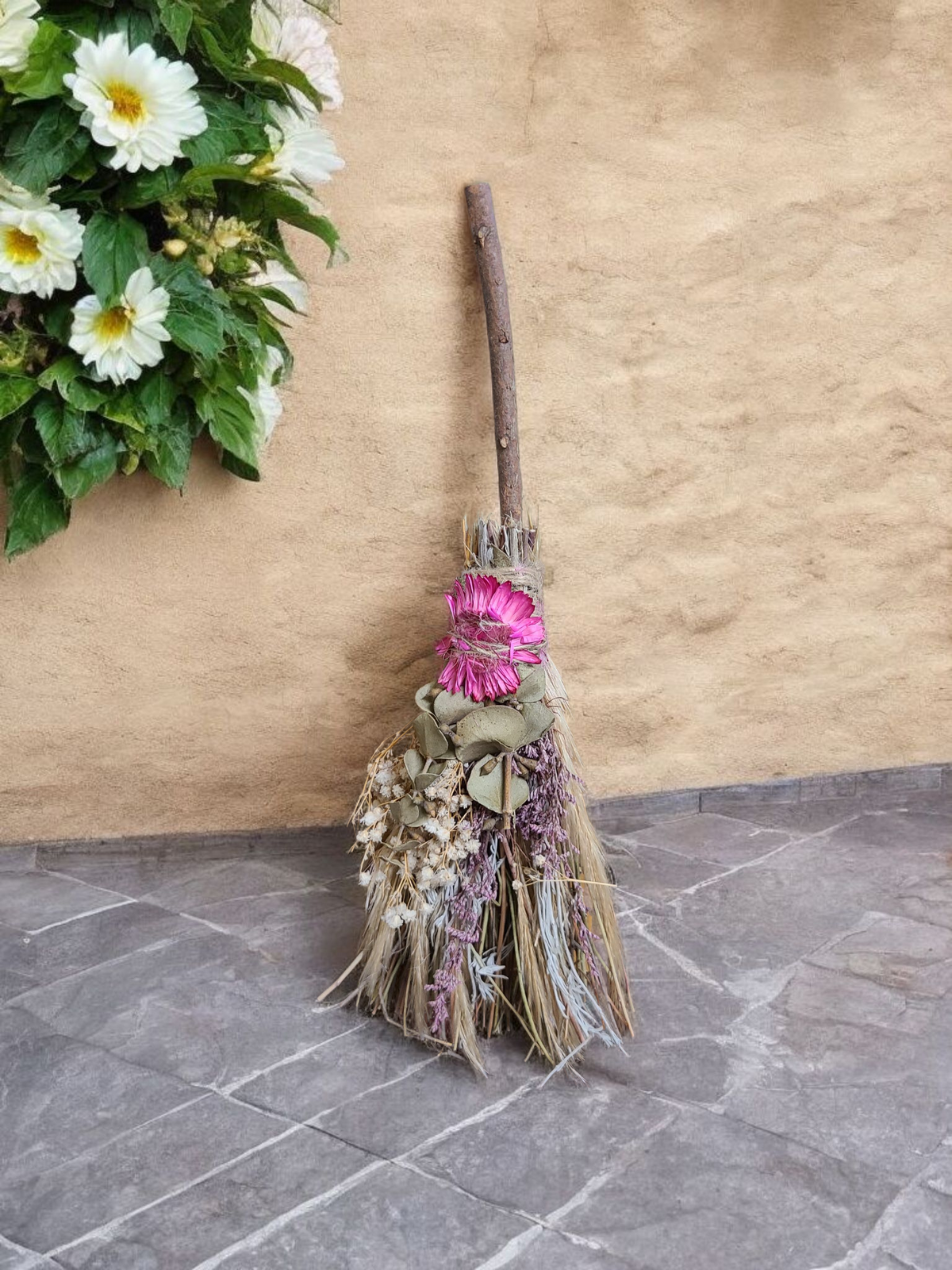 Ritual Herb Broom - Style 005 - 11-12"L