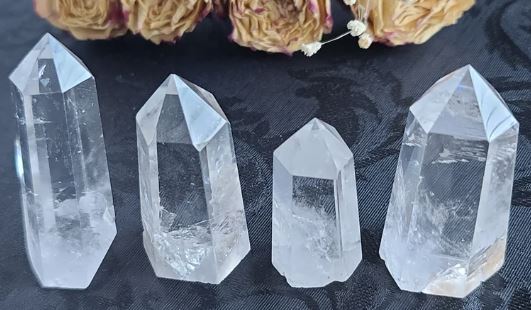 Clear Quartz Tower 2-3"- Madagascar
