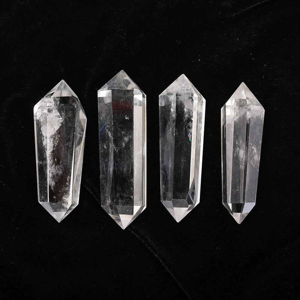 Clear Quartz Double Terminated Point 2.5-3.5"- Madagascar