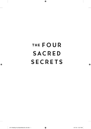The Four Sacred Secrets by Preethaji and Krishnaji