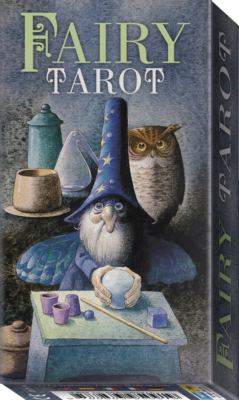 Fairy Tarot by Pietro Alligo & Antonio Lupatelli – enchanting tarot deck with whimsical fairy illustrations and magical themes.