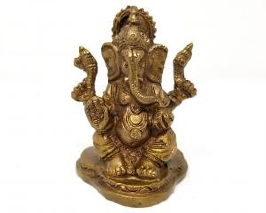 Ganesh Brass 2.5"H 1.75"W