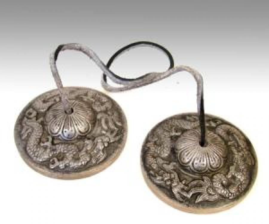 Dragon Tibetan Cymbals 3"D Tingsha Bell