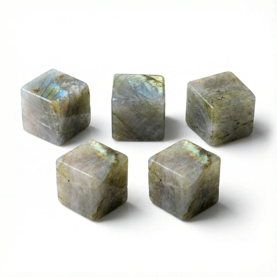 Labradorite Cube - Madagascar