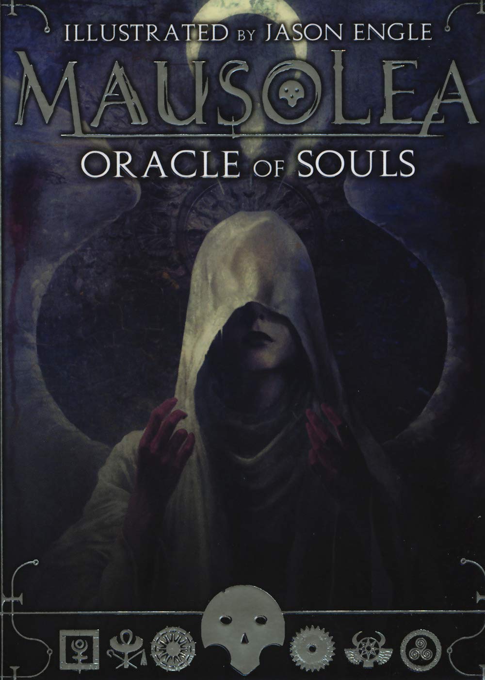 Mausolea: Oracle of Souls by Jason Engle – A 36-card oracle deck featuring dark fantasy artwork inspired by global afterlife myths, designed to offer profound insights and spiritual guidance.
