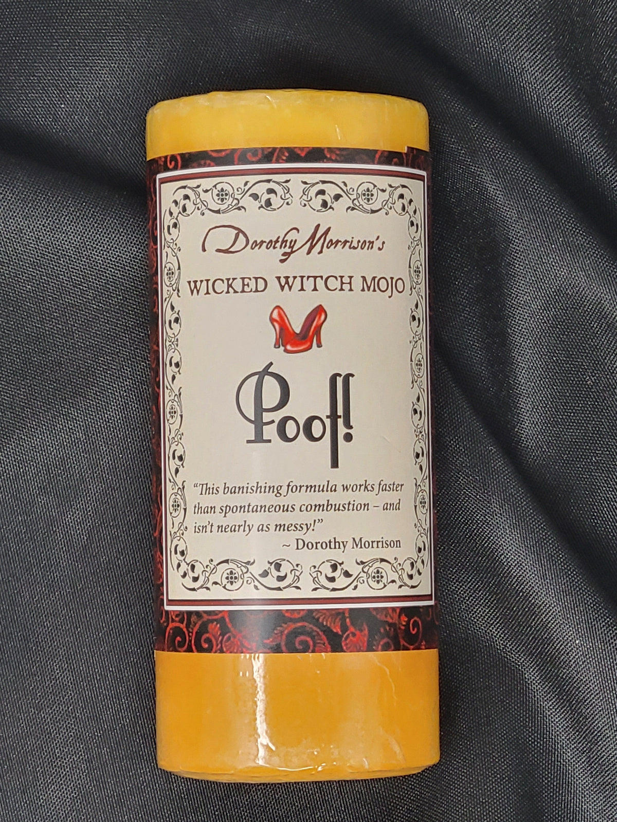 Poof Wicked Witch Mojo Candle by Dorothy Morrison
