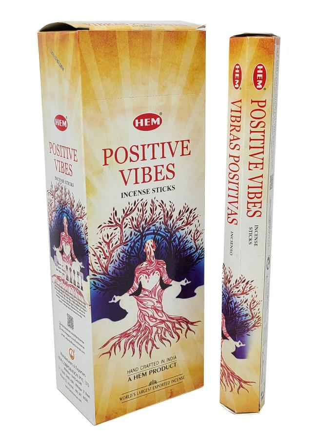 Positive Vibes Hem Incense 20 Sticks