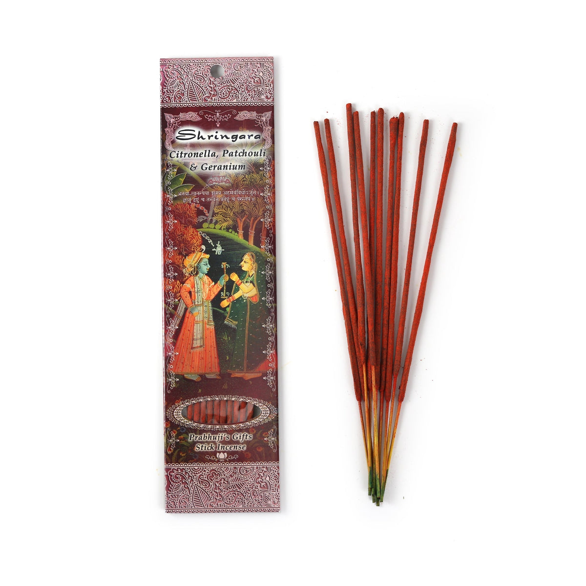 Prabhuji's Gifts Shringara Sticks official incense sticks packaging