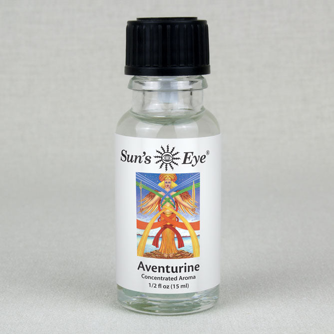 Sun's Eye Aventurine 1/2 fl oz oil bottle