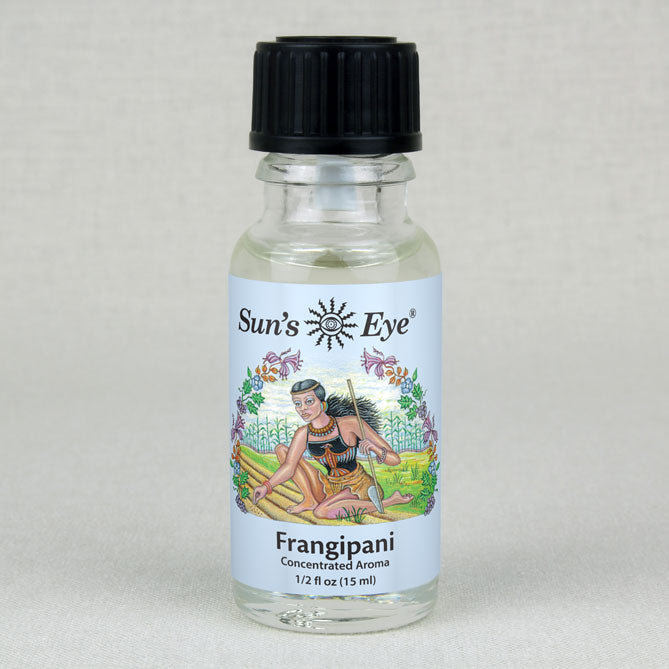Sun's Eye Frangipani 1/2 fl oz oil bottle