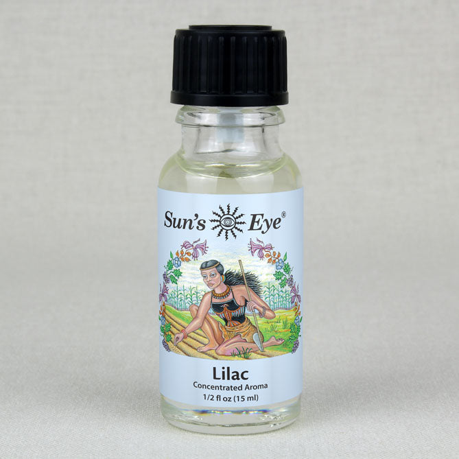 Sun's Eye Lilac 1/2 fl oz oil bottle