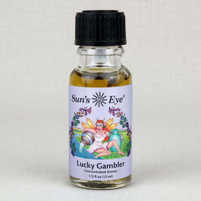 Sun's Eye Lucky Gambler 1/2 fl oz oil bottle