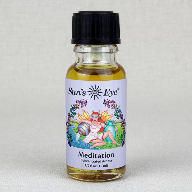 Sun's Eye Meditation 1/2 fl oz oil bottle
