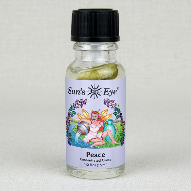 Sun's Eye Peace 1/2 fl oz oil bottle