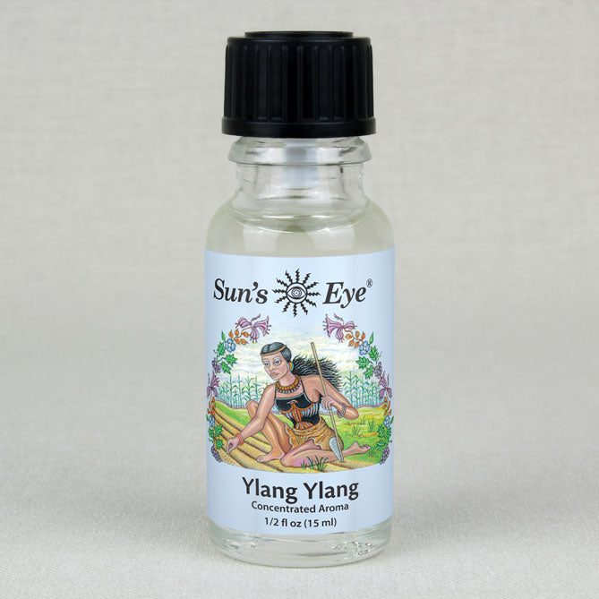 Sun's Eye Ylang Ylang 1/2 fl oz oil bottle