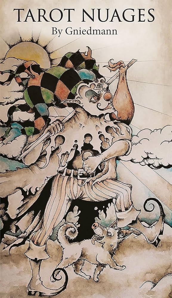 Tarot Nuages by Liza Maneli – a dreamy, intuitive tarot deck blending soft pastels with surreal symbolism.