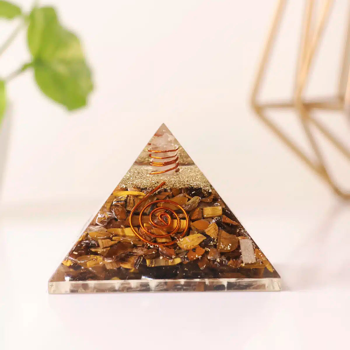 Orgone Pyramid 70mm - India