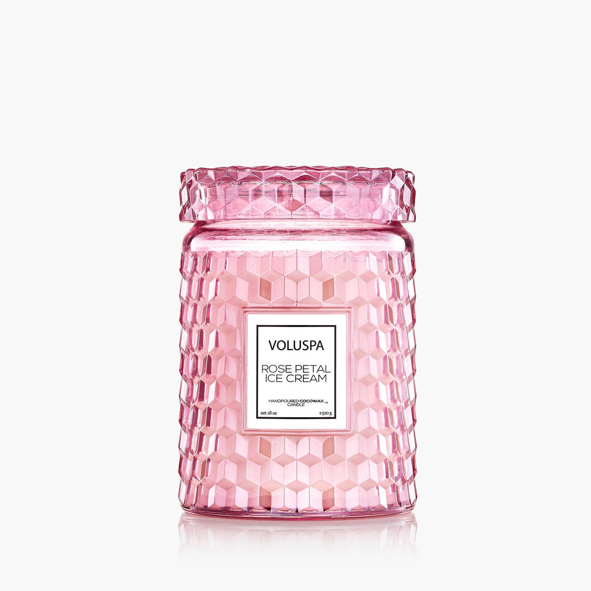 Voluspa Rose Petal Ice Cream Large Jar Candle 18 oz
