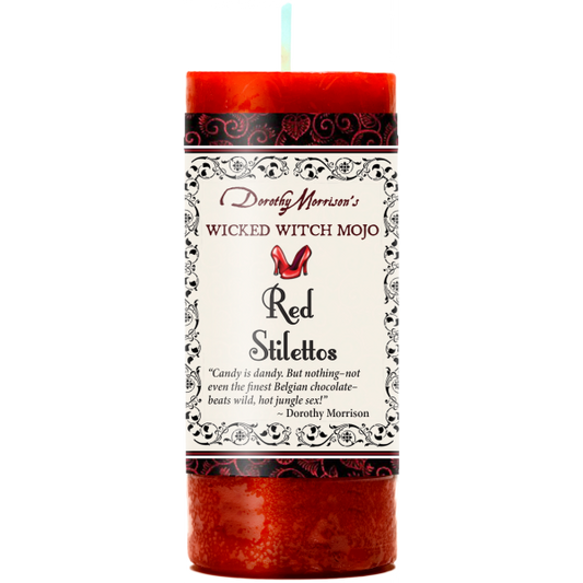 Red Stilettos - Wicked Witch Mojo Candle - Coventry Creations