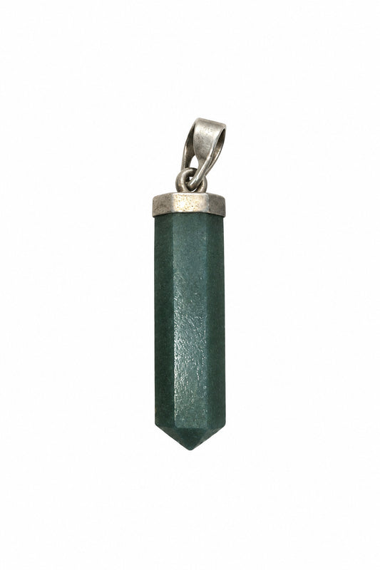 G. Aventurine Sterling Silver Pendant