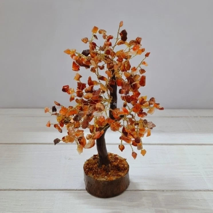 100 Stones Crystal Gem Tree  6"- India