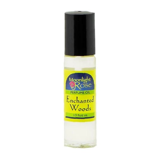ENCHANTED WOODS - MOONLIGHT ROSE BODY PERFUME OIL ROLL ON 1/3oz