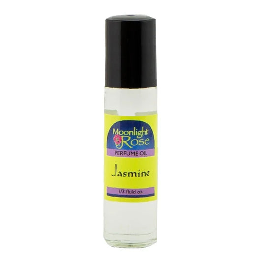 JASMINE - MOONLIGHT ROSE BODY PERFUME OIL ROLL ON 1/3oz