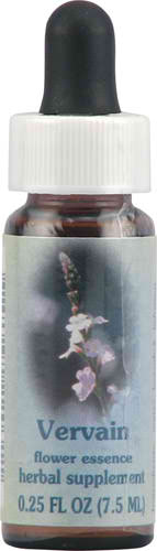 Dr. Edward Bach Vervain Flower Essence Herbal Supplement - 0.25 fl oz at Namaste Bookshop near Union Square, NYC
